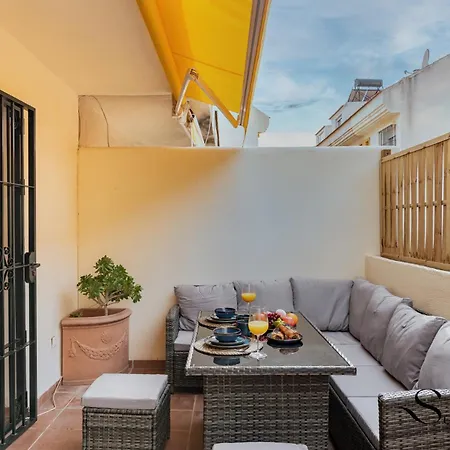Townhouse With Jacuzzi,sea Views, Swimming Pool,garage * Benalmádena